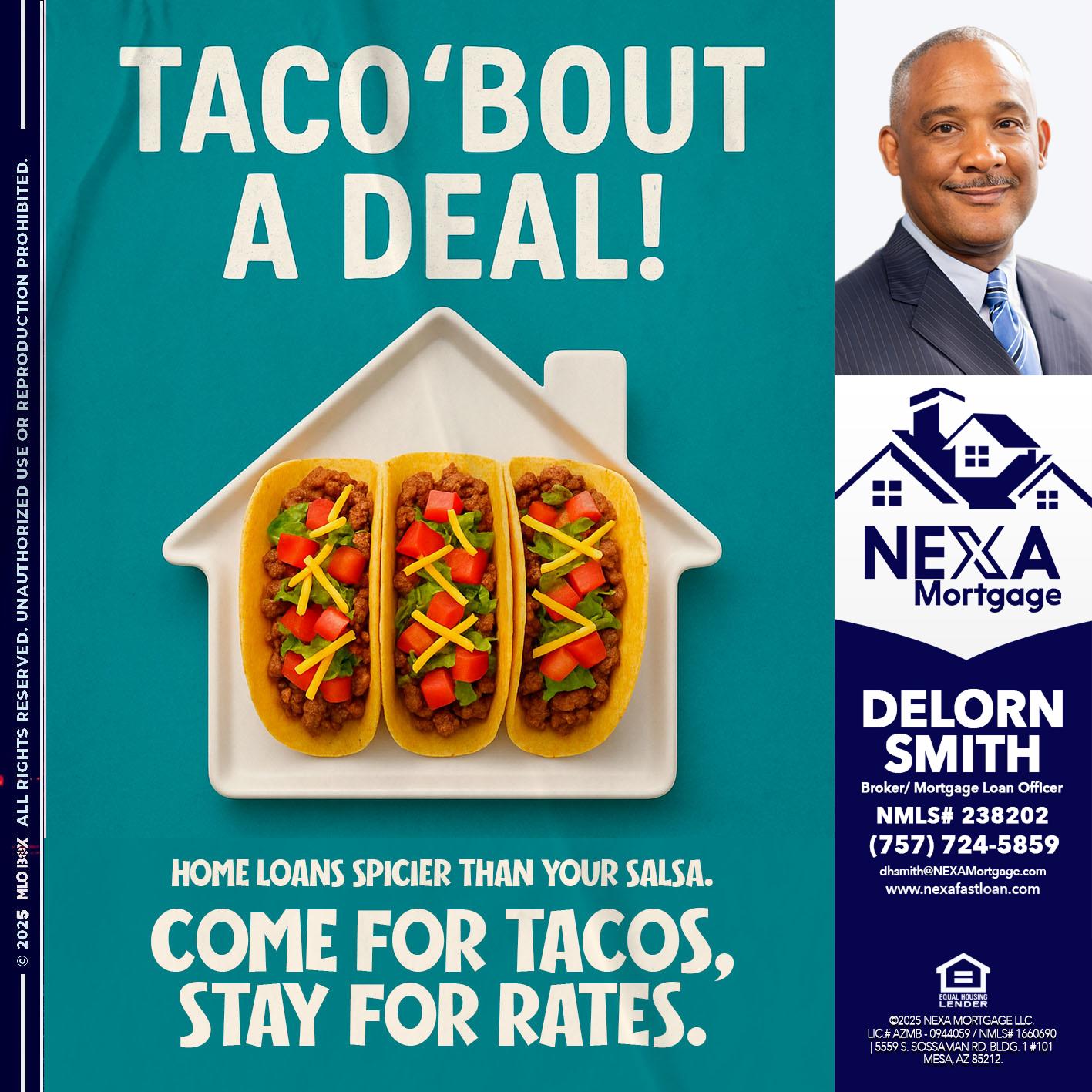 TA-CONVERSEMOS - Delorn Smith -Broker/ Mortgage Loan Officer