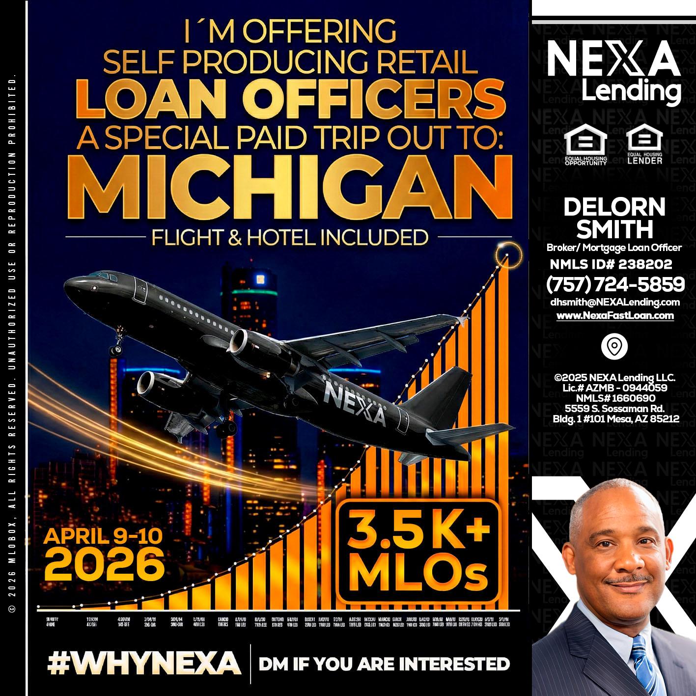 3.5K - Delorn Smith -Broker/ Mortgage Loan Officer