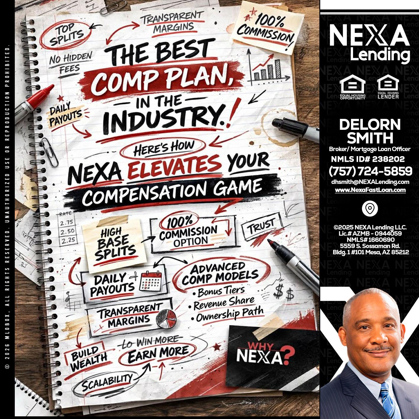 THE BEST COMP - Delorn Smith -Broker/ Mortgage Loan Officer