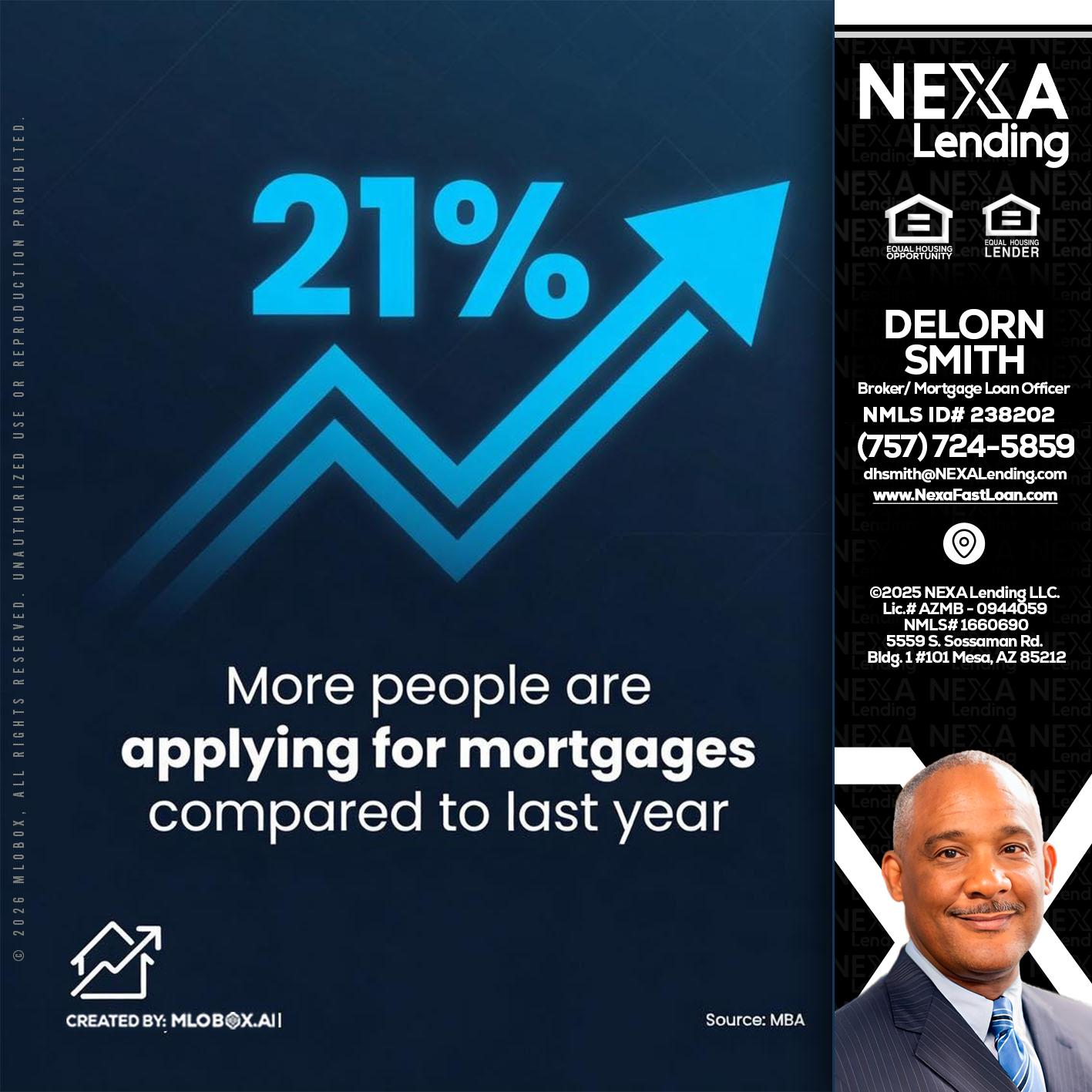 21% - Delorn Smith -Broker/ Mortgage Loan Officer