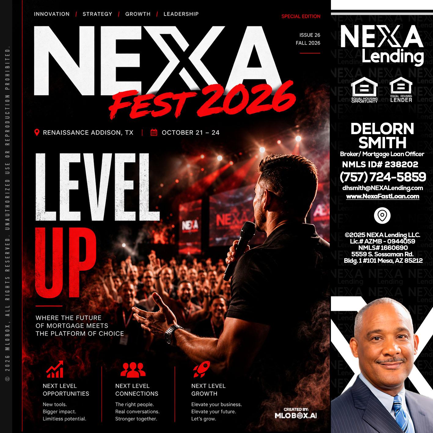 NEXA FEST 2026 - Delorn Smith -Broker/ Mortgage Loan Officer